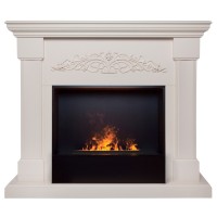 Электрокамин RealFlame Ofelia 26 BG с очагом 3D Cassette 630 Black Panel